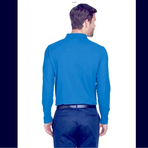 Performance Long-Sleeve Polo - Picture 2 of 4